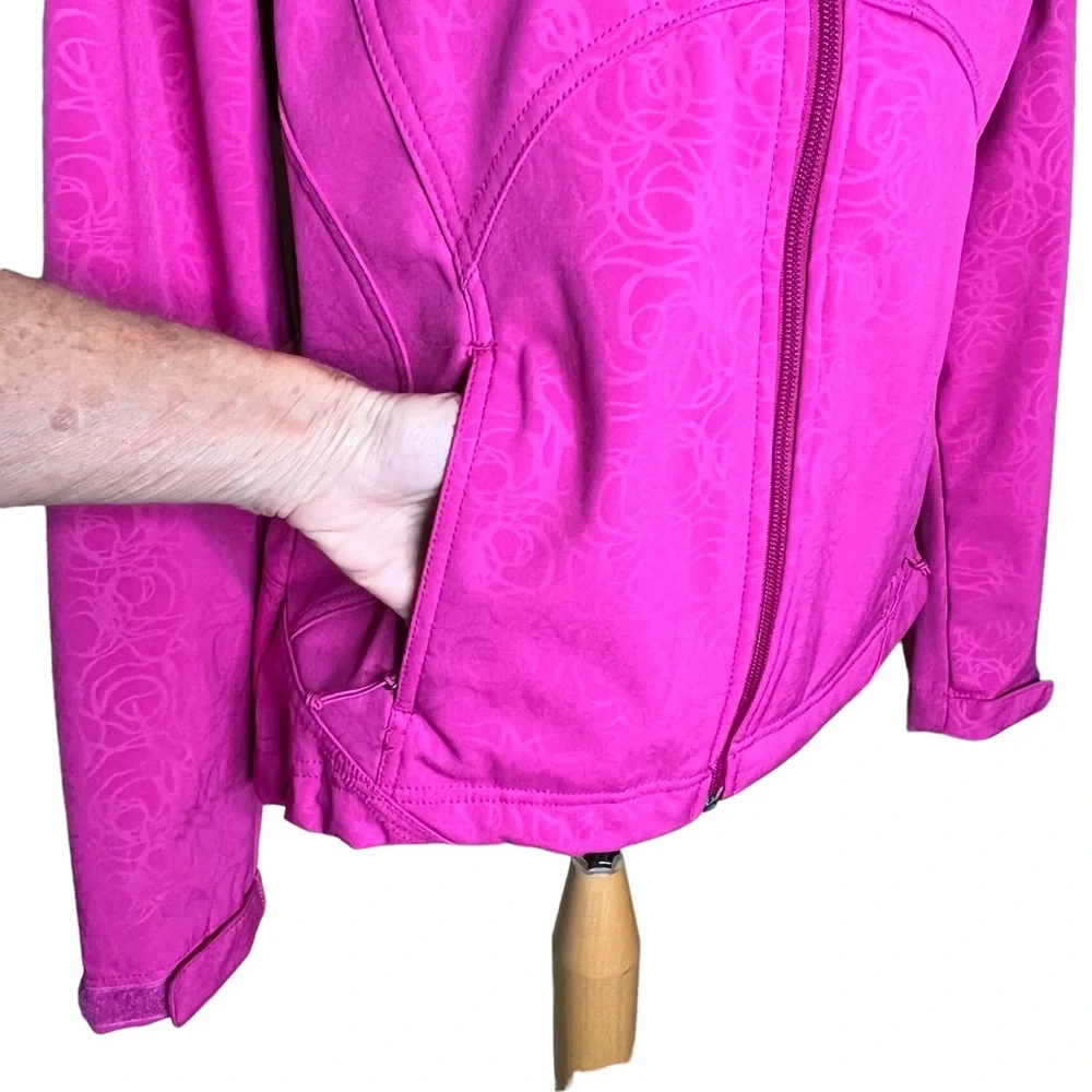 Double Diamond Winter Ski Jacket With Plush Lining Size Small